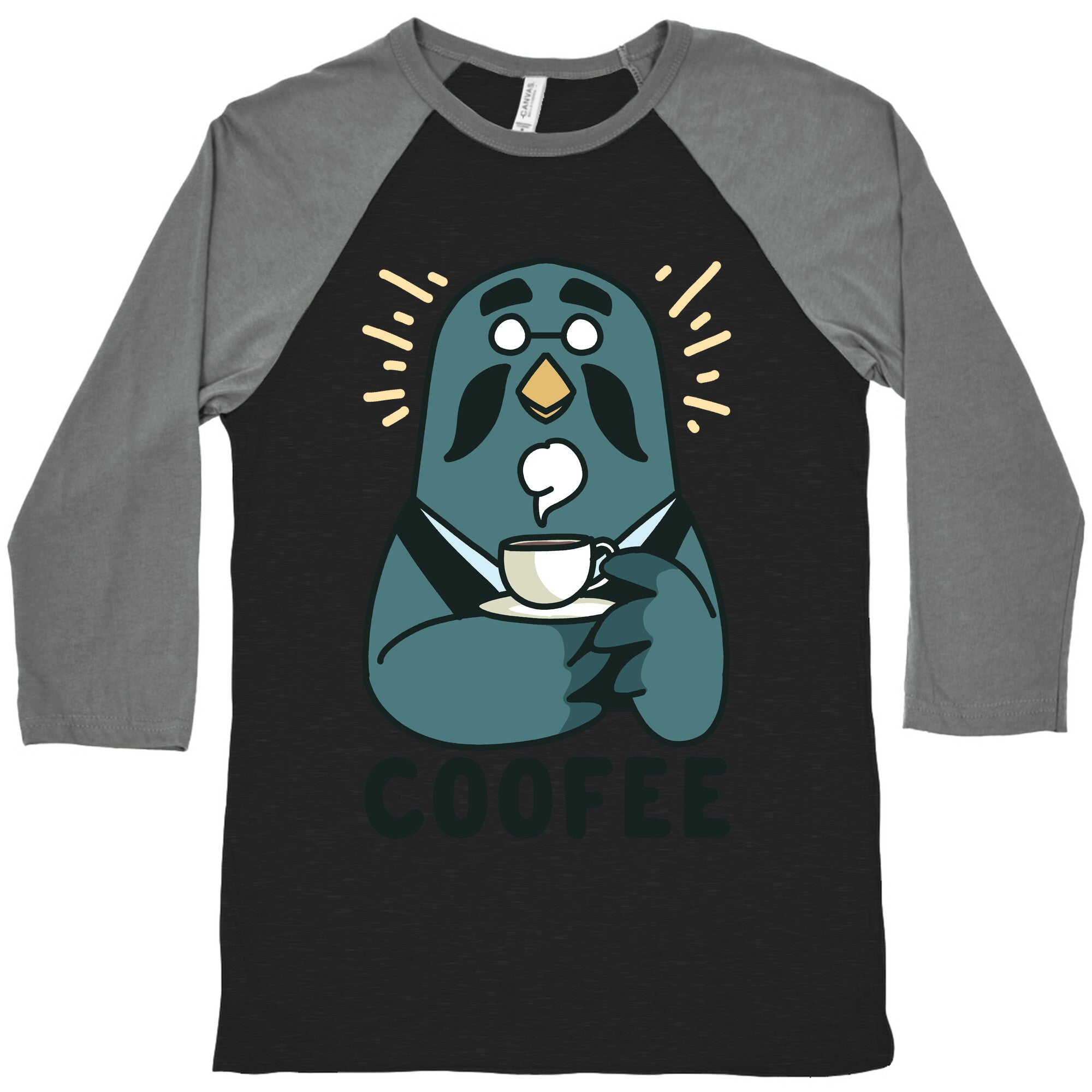 Coofee - Animal Crossing Baseball Tee
