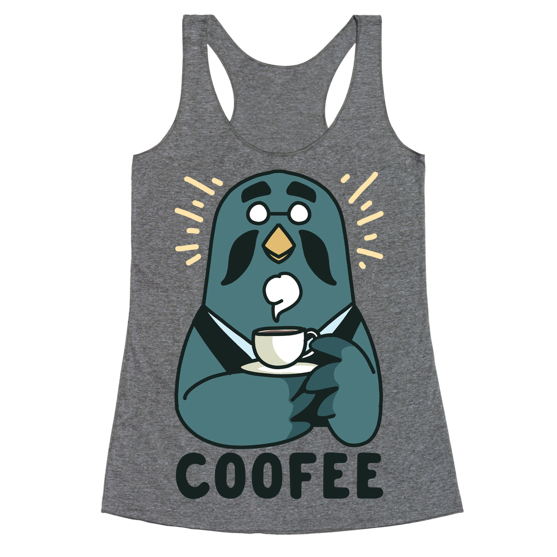 Coofee - Animal Crossing Racerback Tank