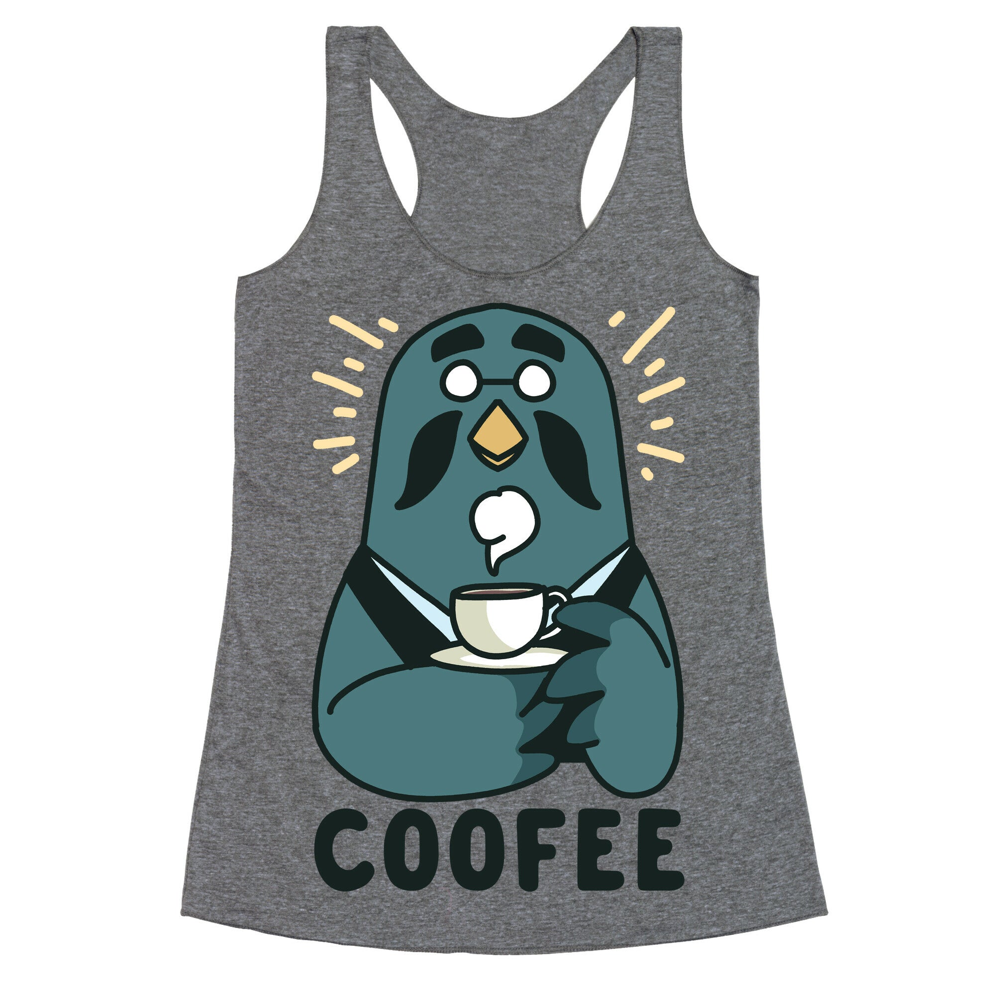 Coofee - Animal Crossing Racerback Tank