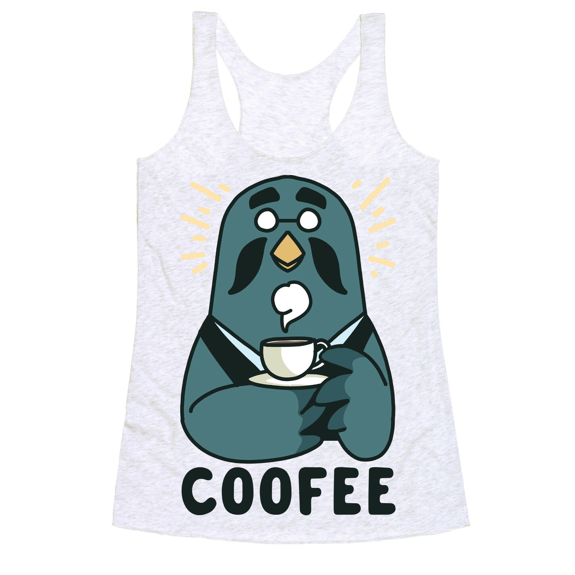Coofee - Animal Crossing Racerback Tank