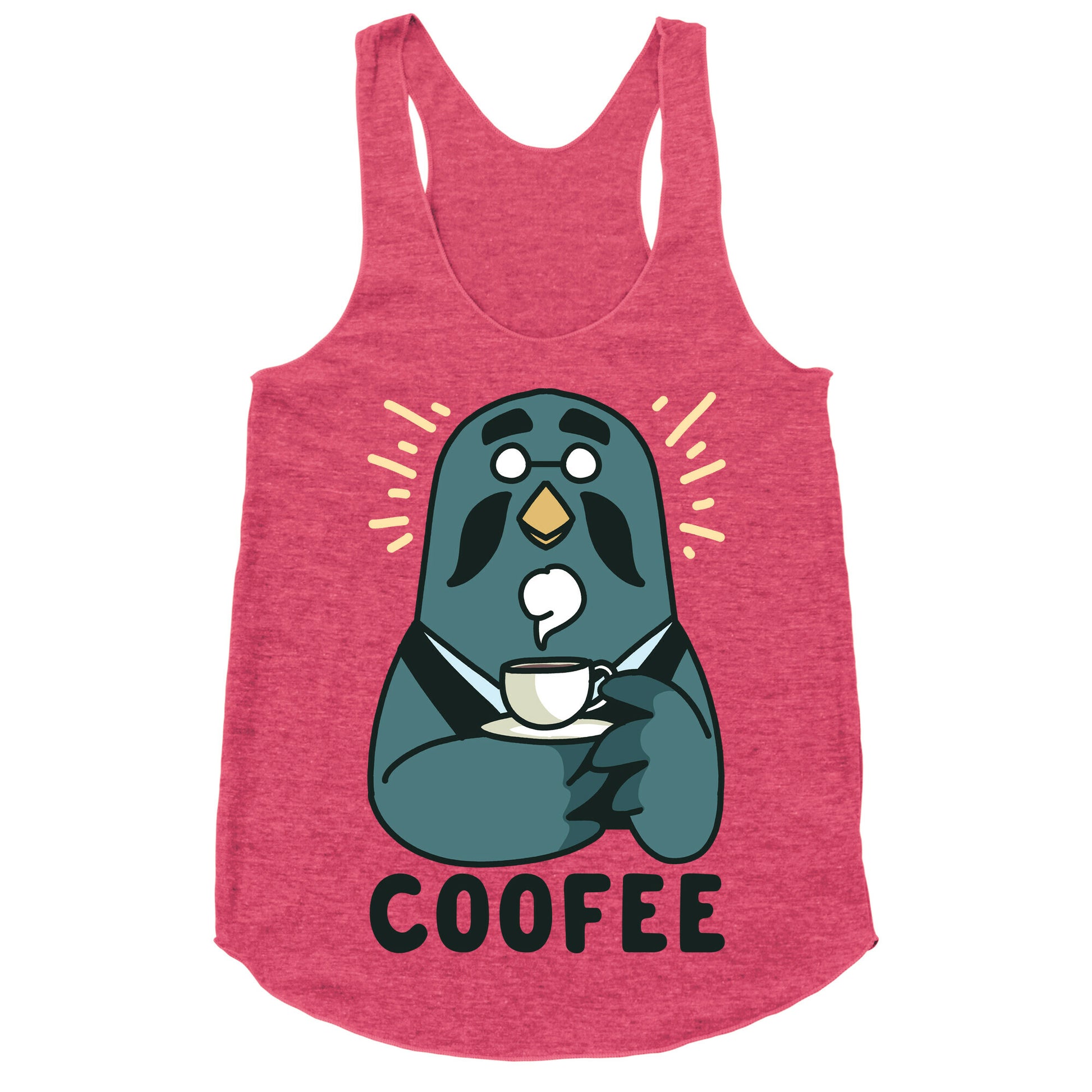 Coofee - Animal Crossing Racerback Tank