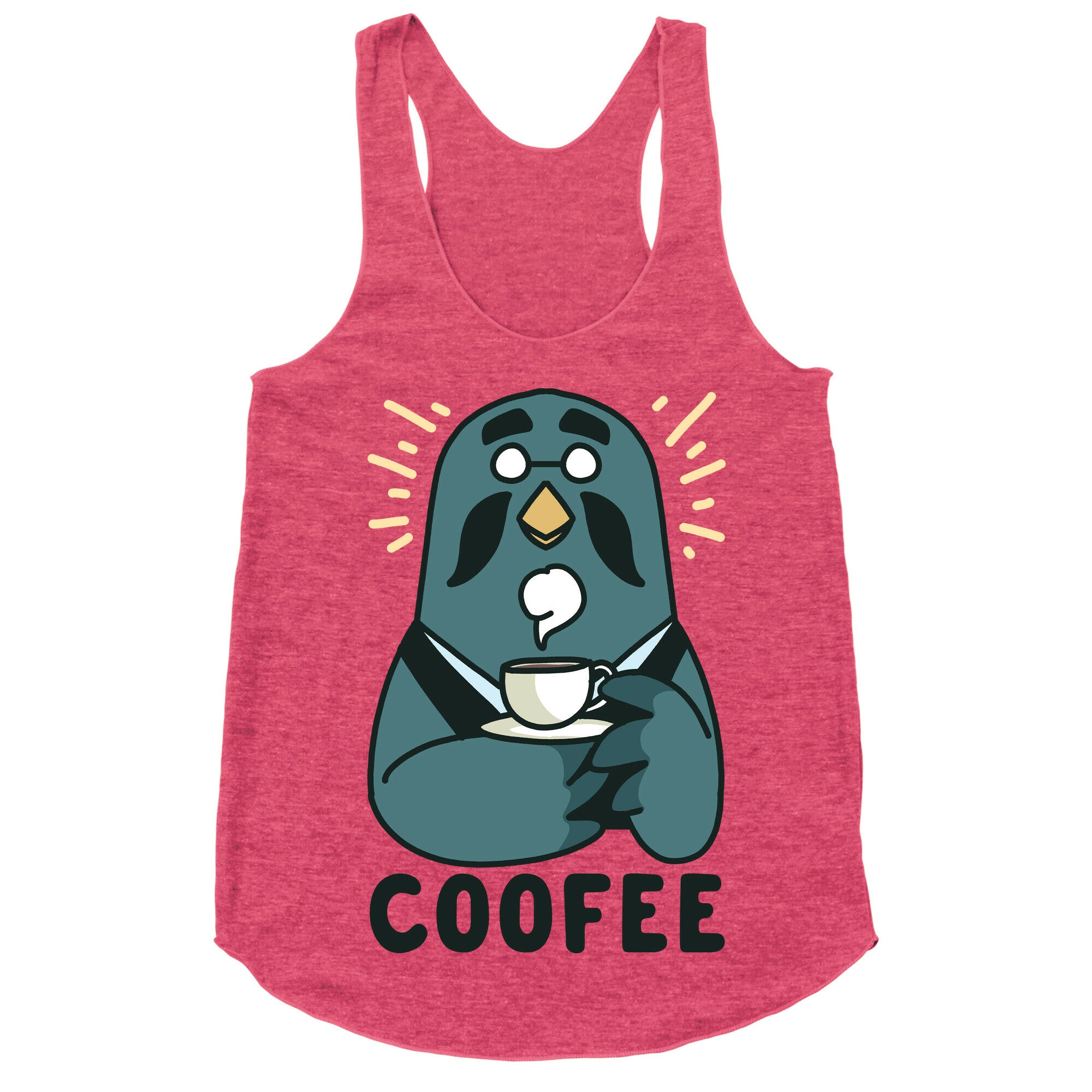 Coofee - Animal Crossing Racerback Tank