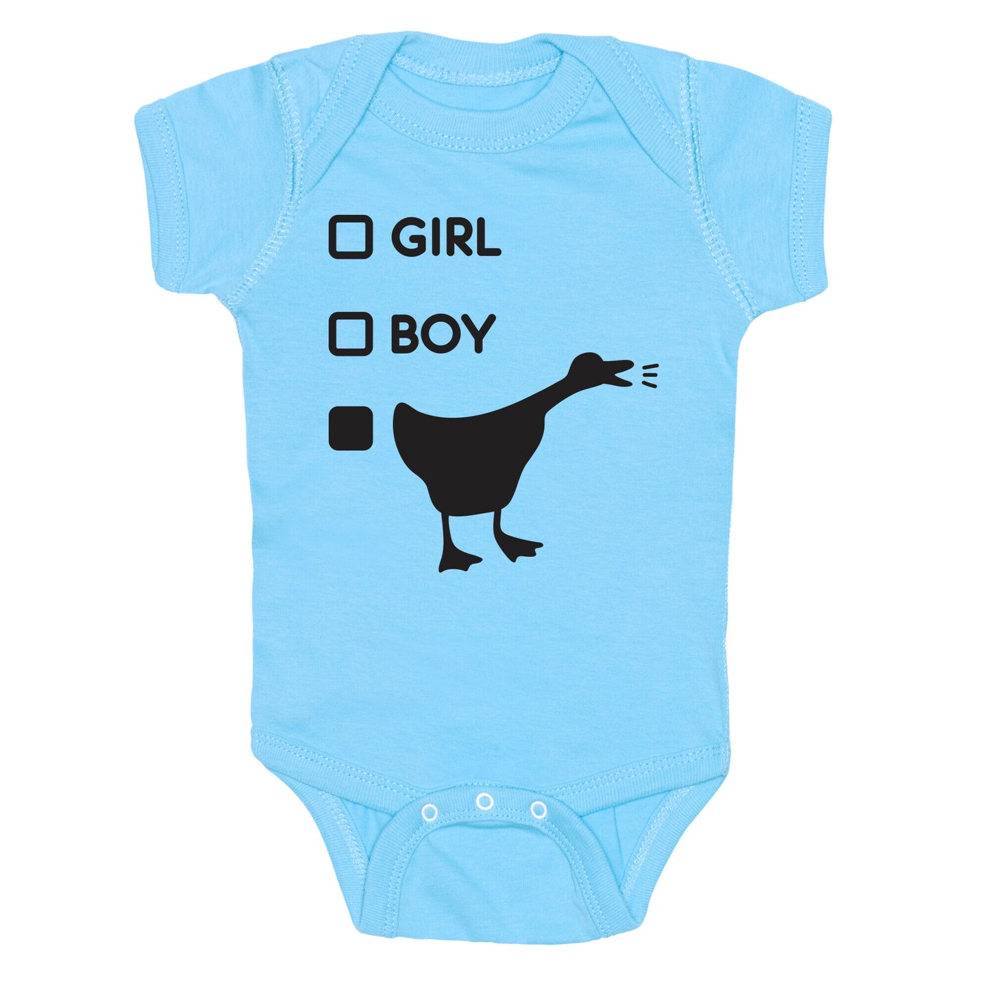 Girl Boy Goose Gender Baby One Piece