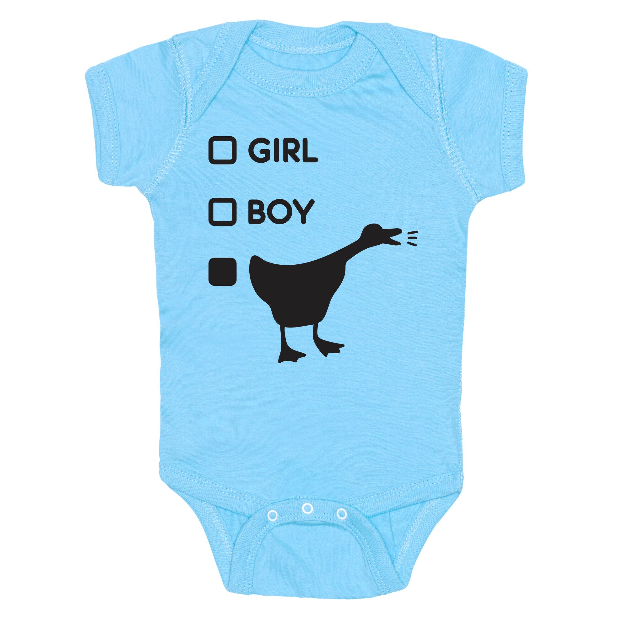 Girl Boy Goose Gender Baby One Piece