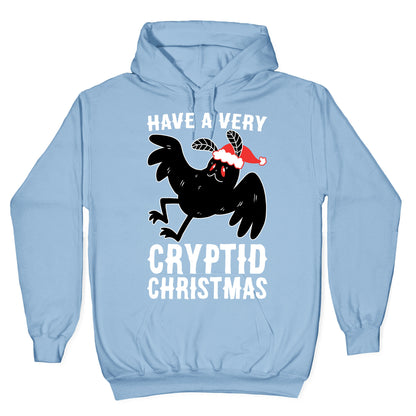 Have a Very Cryptid Christmas - Mothman Hoodie