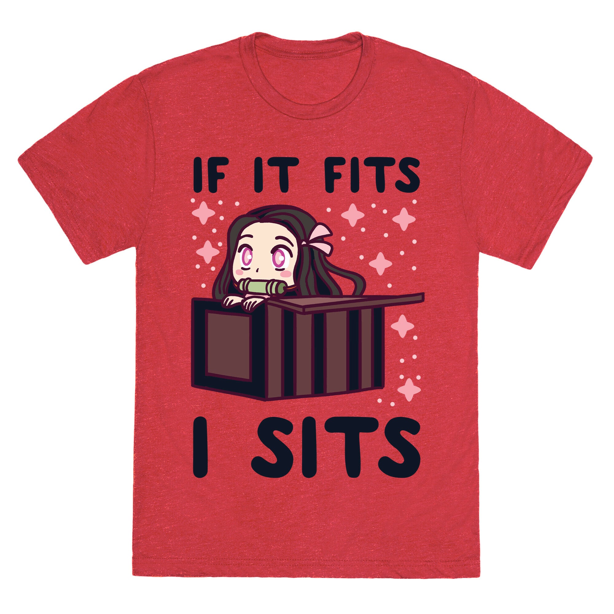 If It Fits, I Sits - Demon Slayer Unisex Triblend Tee