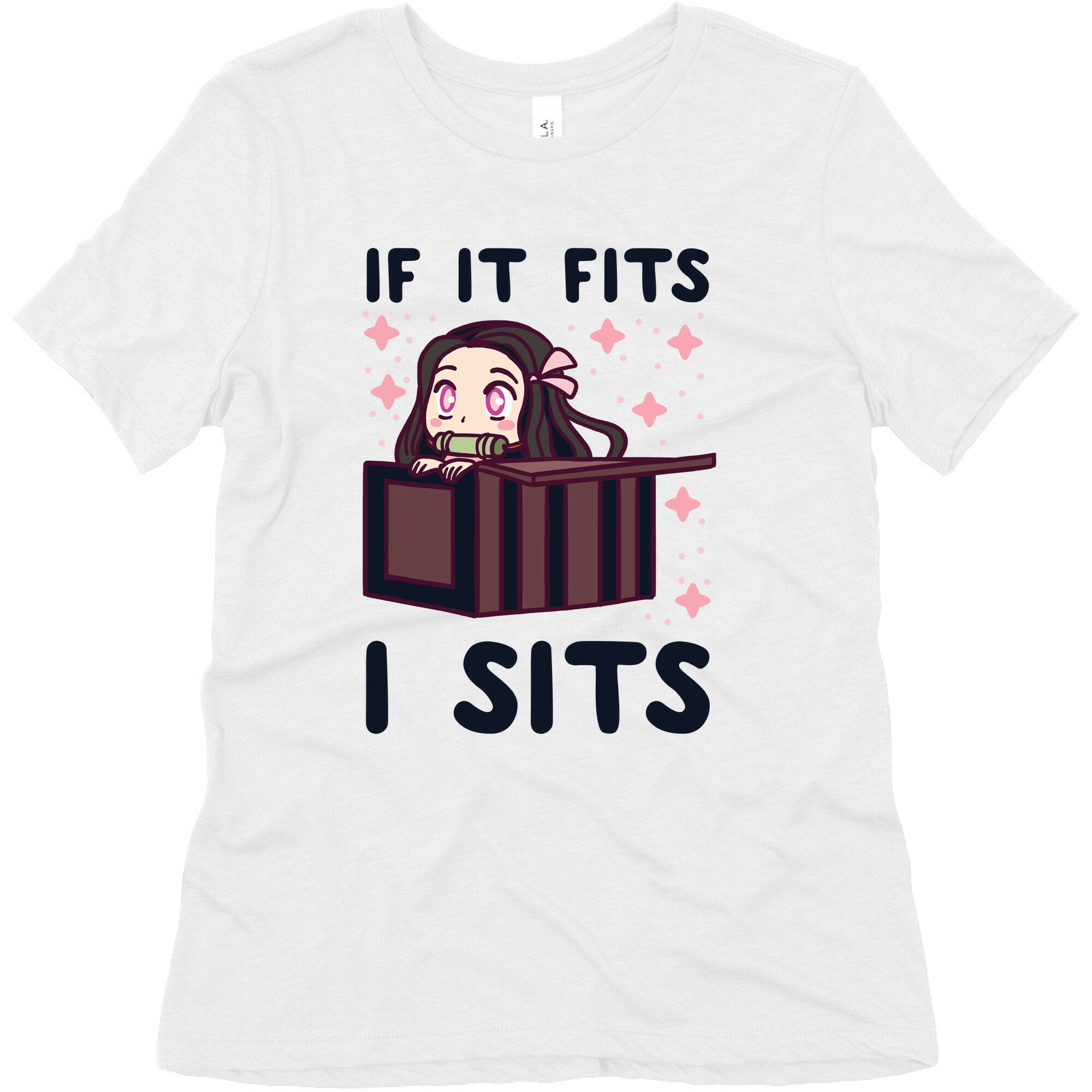If It Fits, I Sits - Demon Slayer Women's Triblend Tee