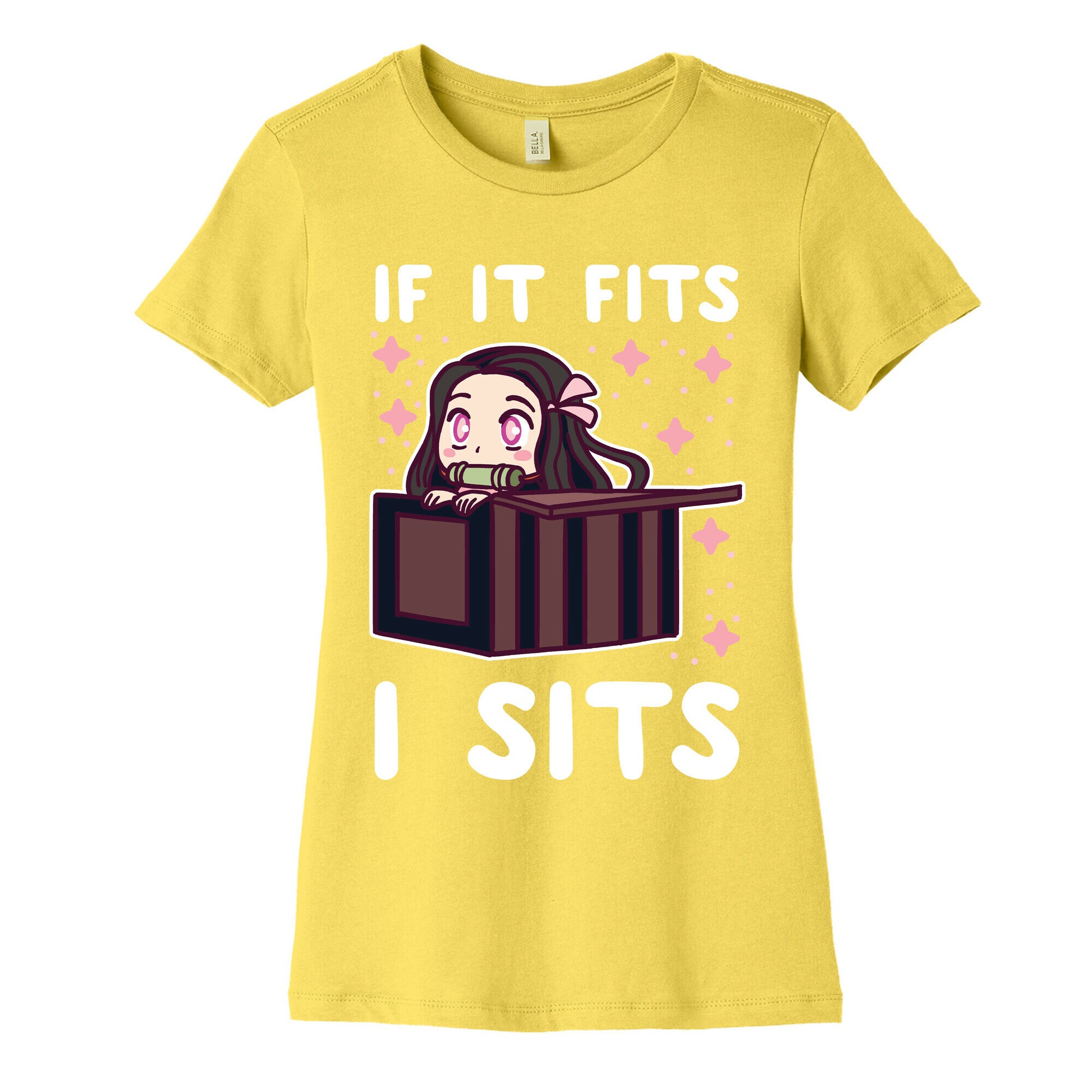 If It Fits, I Sits - Demon Slayer Women's Cotton Tee