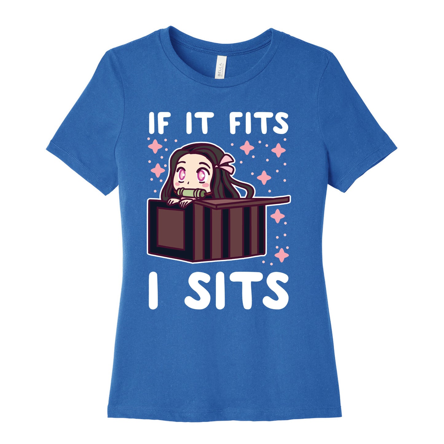 If It Fits, I Sits - Demon Slayer Women's Cotton Tee