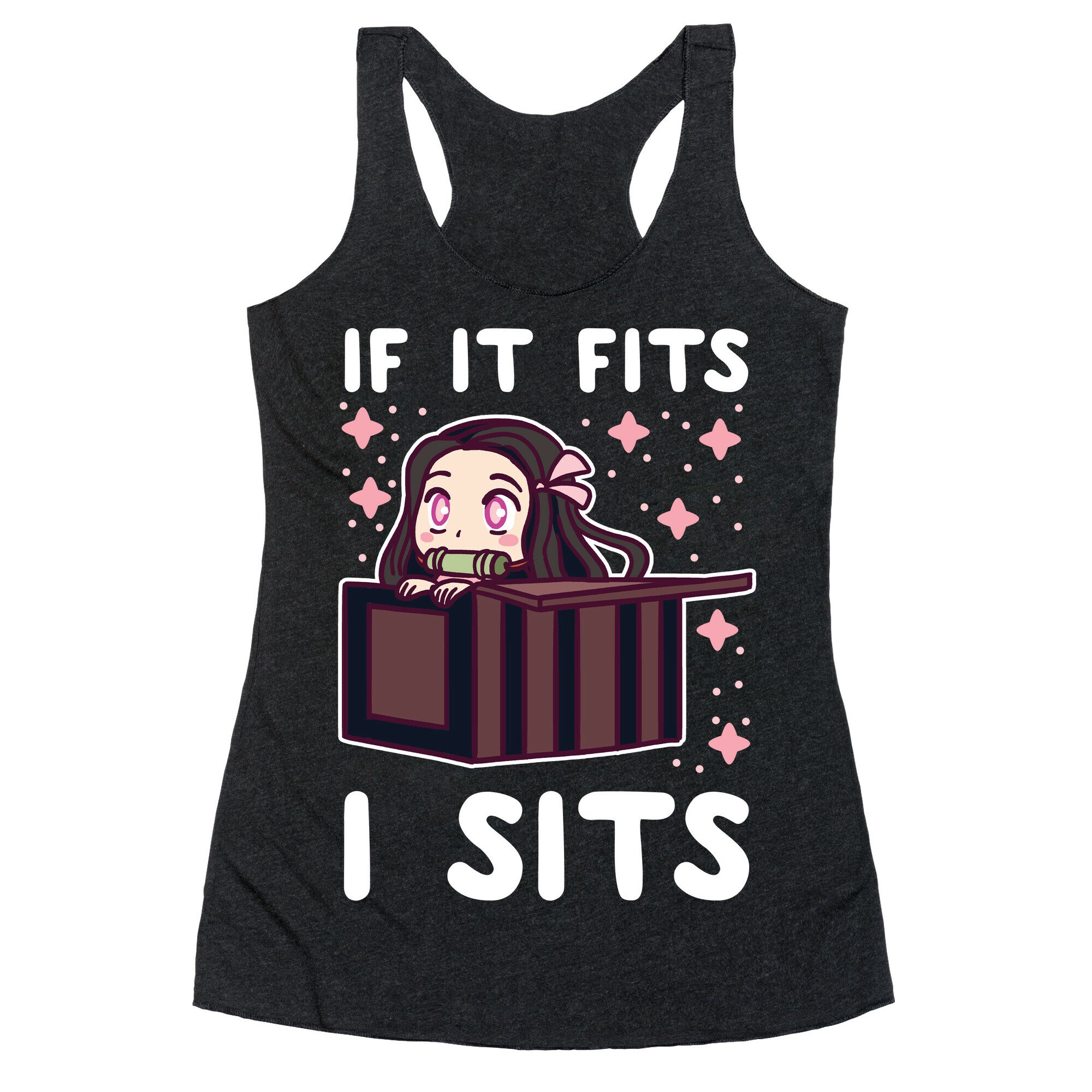 If It Fits, I Sits - Demon Slayer Racerback Tank