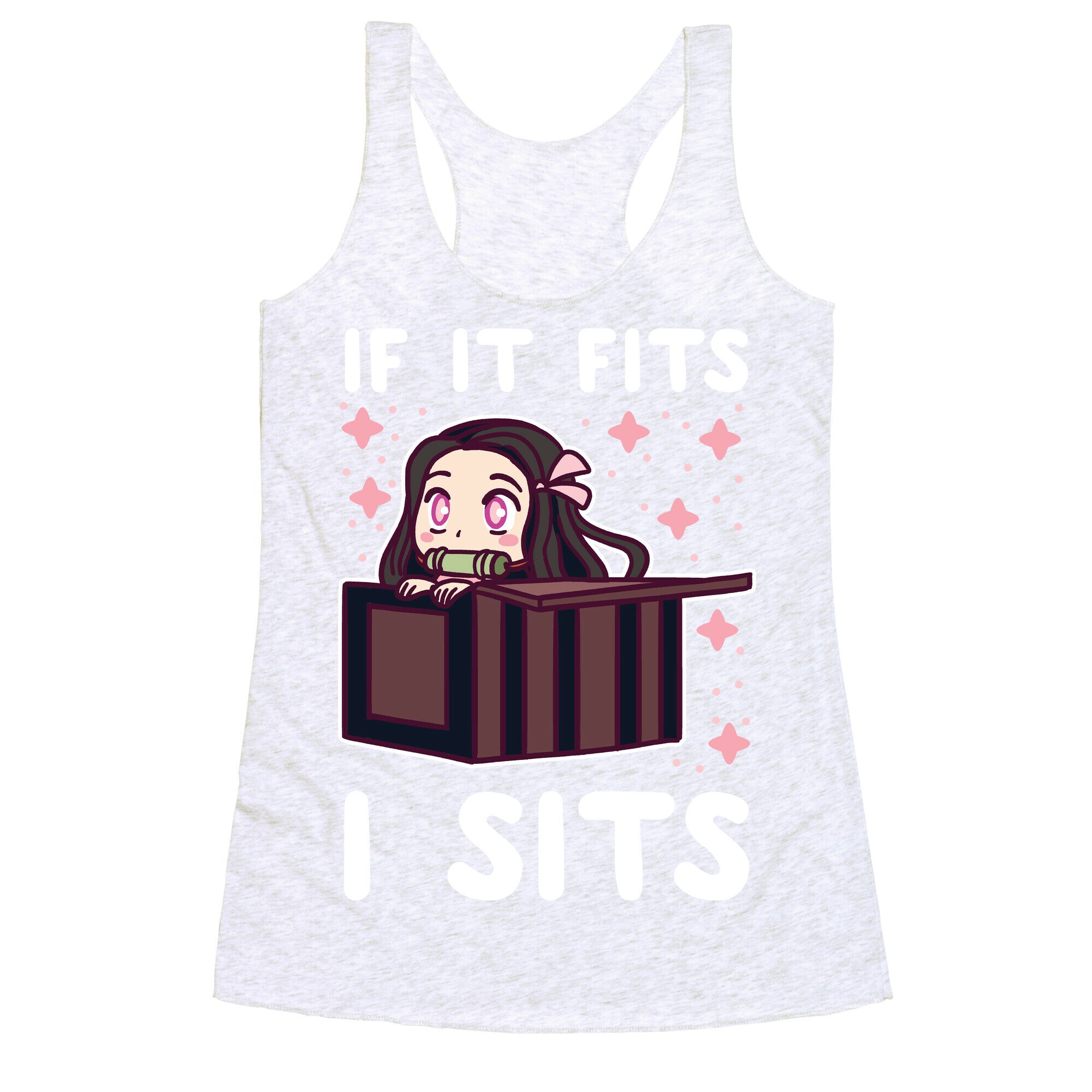 If It Fits, I Sits - Demon Slayer Racerback Tank
