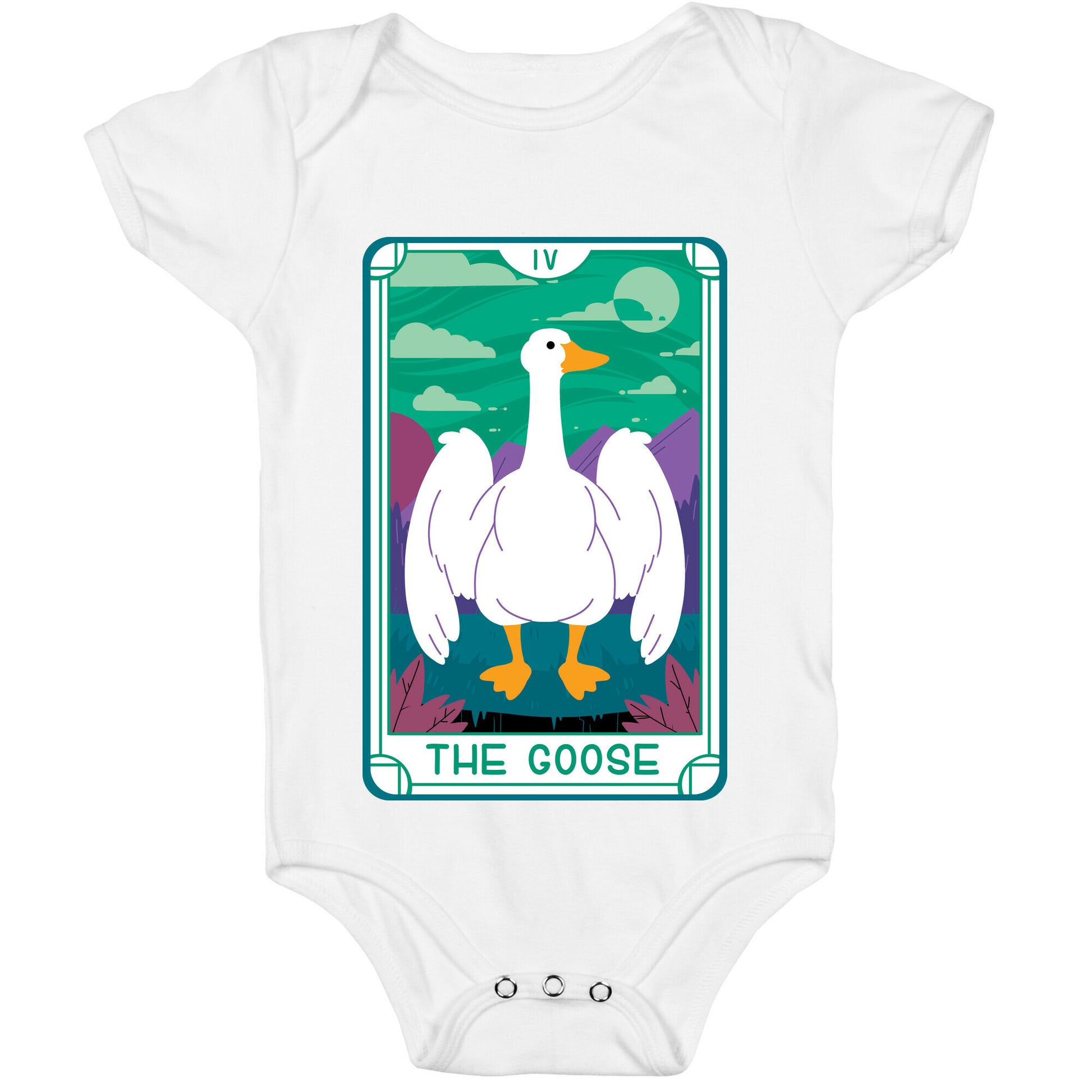 The Goose Tarot Baby One Piece