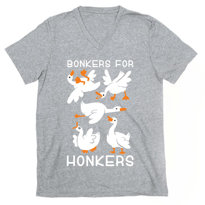 Bonkers For Honkers V-Neck