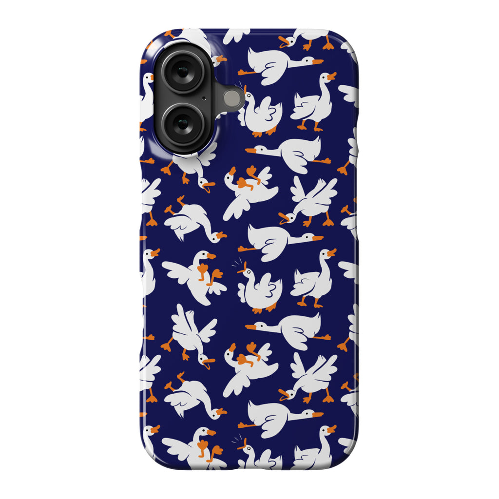 Goose Pattern Phone Case