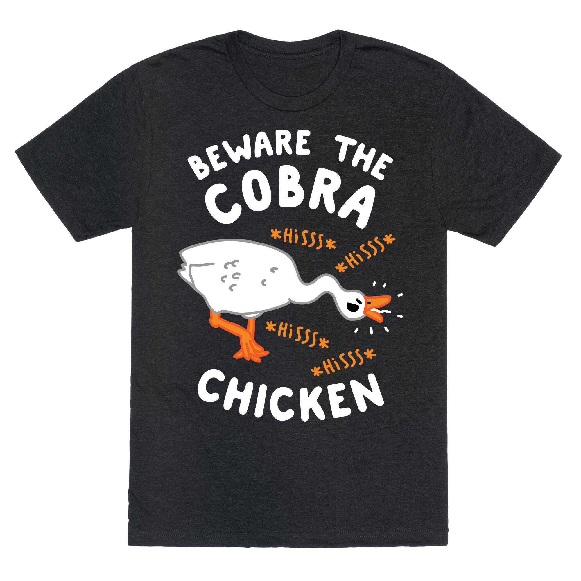 Beware The Cobra Chicken Unisex Triblend Tee