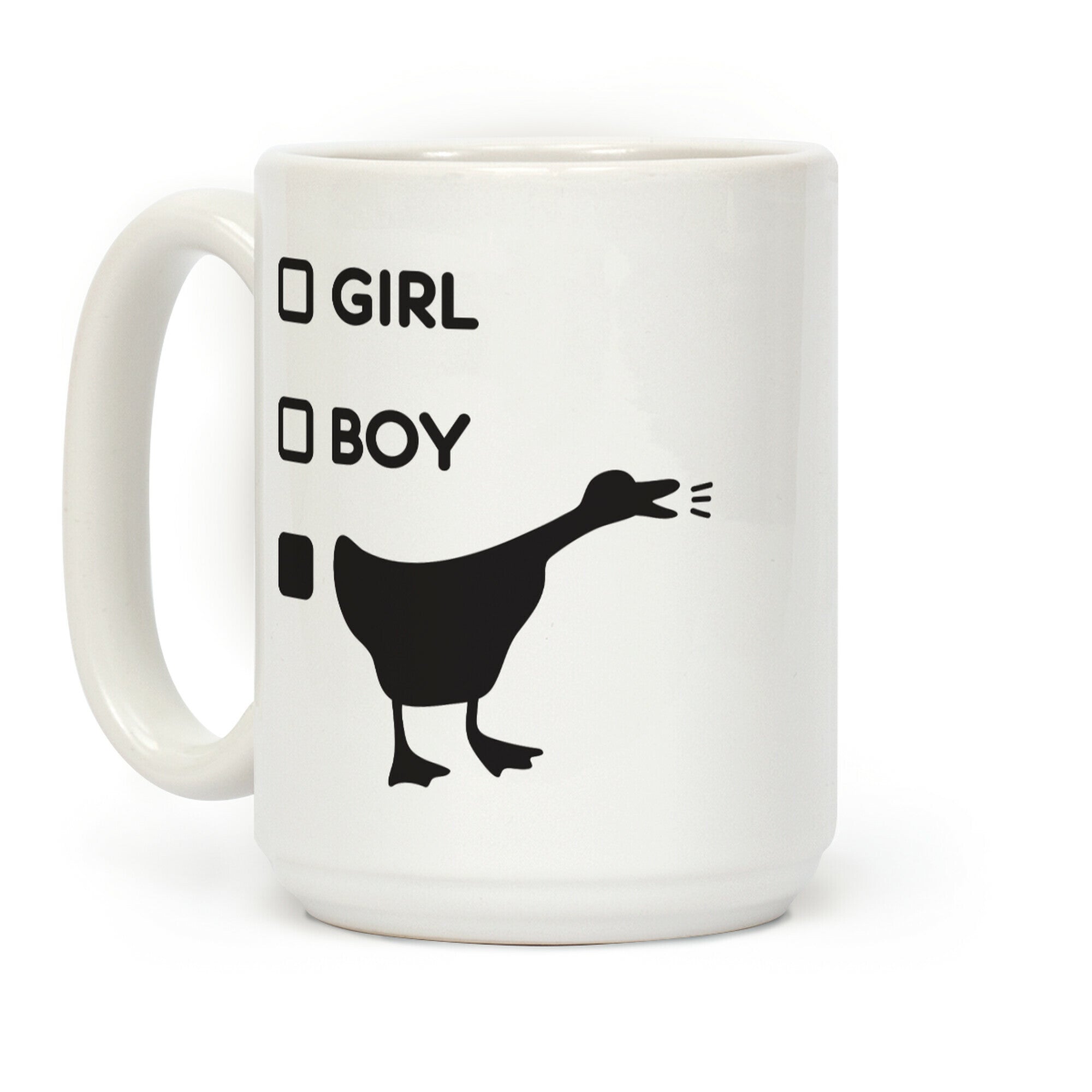Girl Boy Goose Gender Coffee Mug