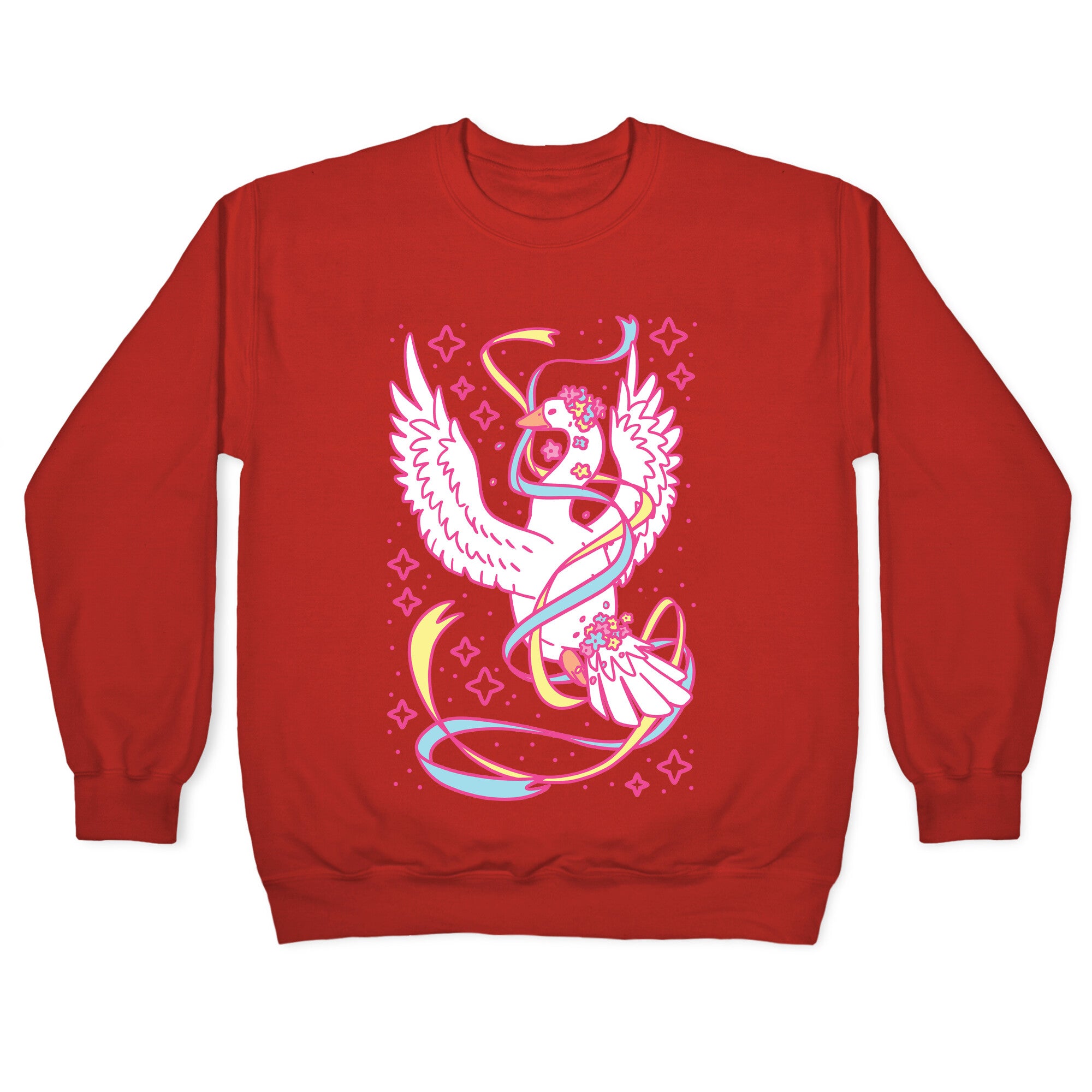 Magical Girl Goose Crewneck Sweatshirt