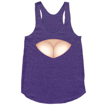 Cleavage Window Racerback Tank