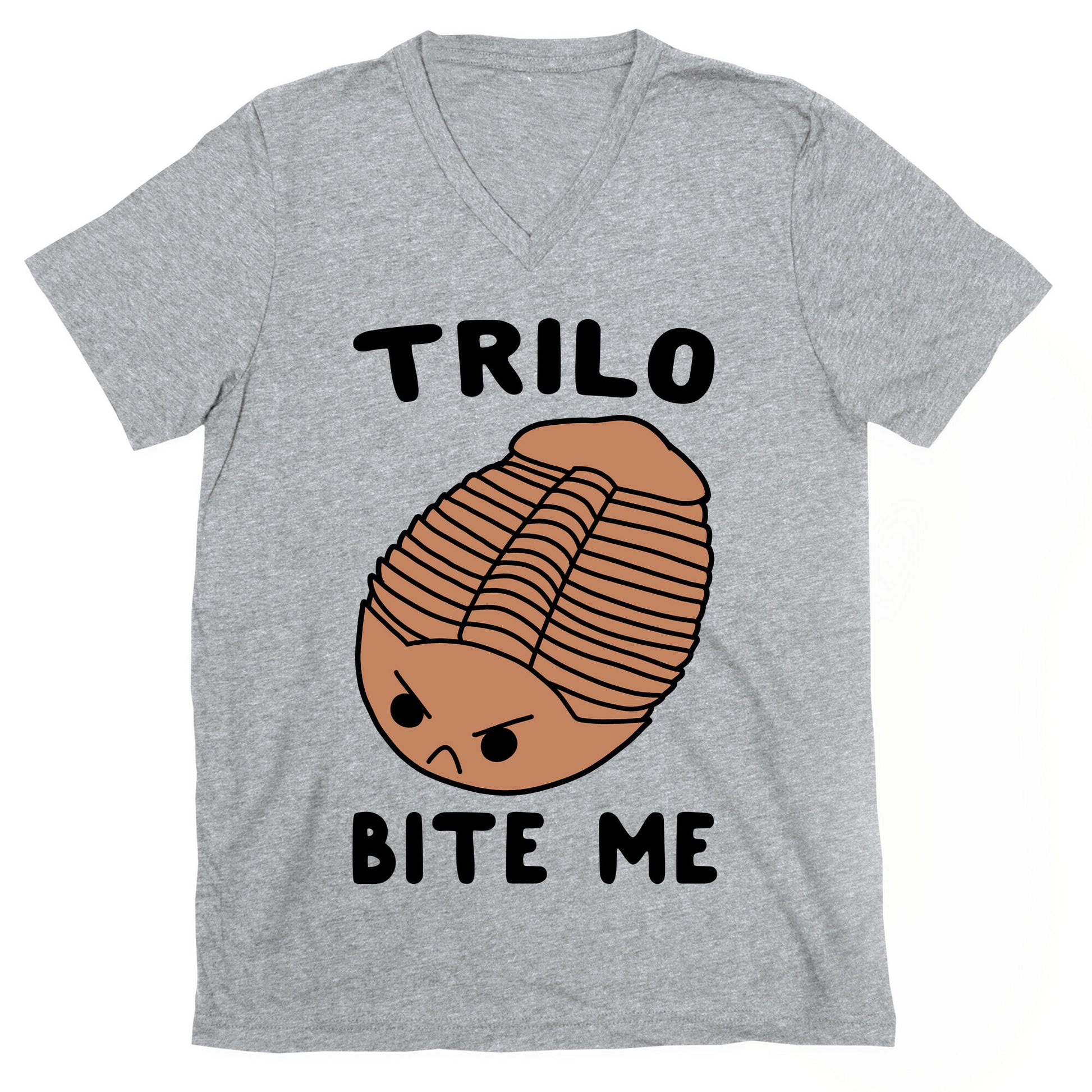 Trilo-Bite Me  V-Neck