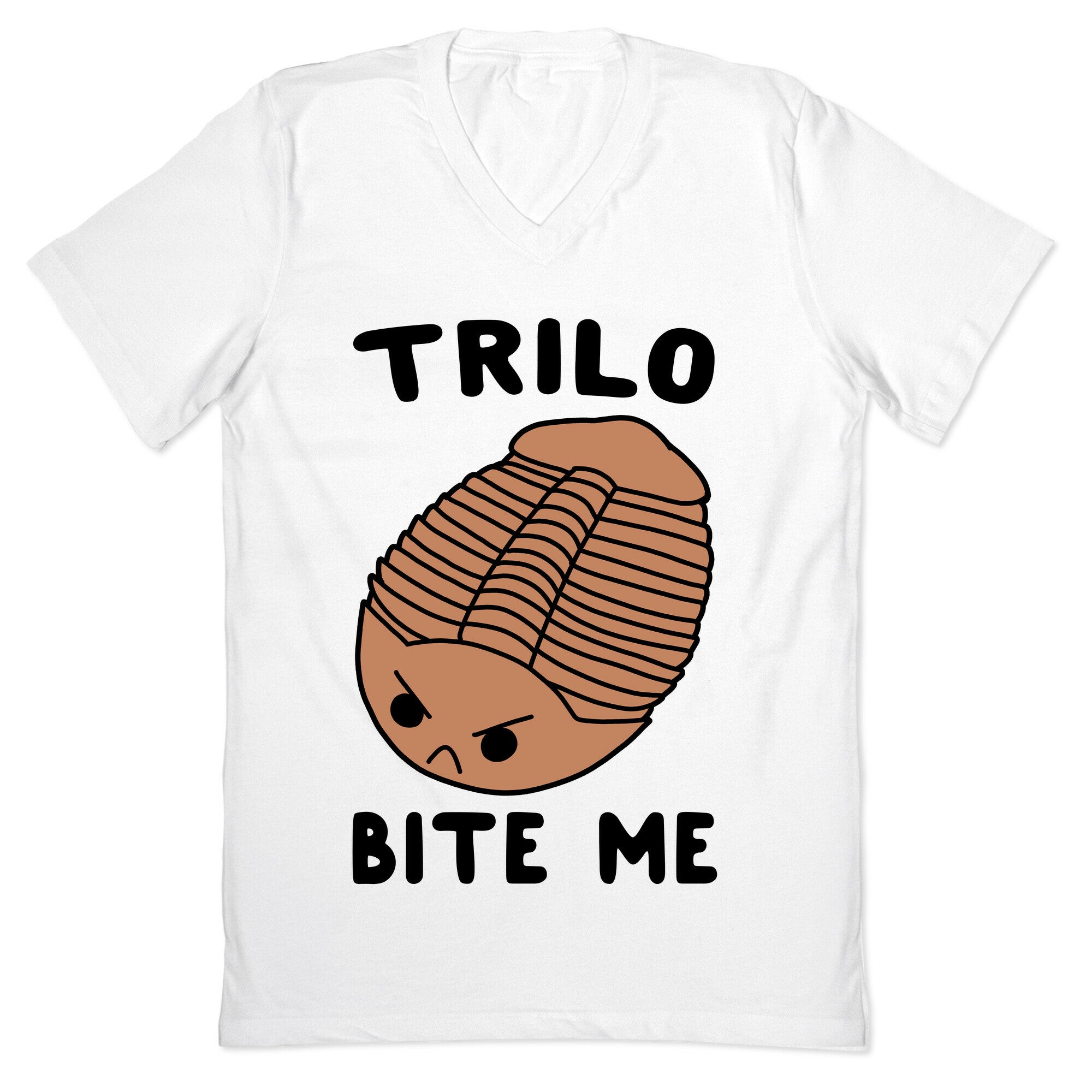 Trilo-Bite Me  V-Neck