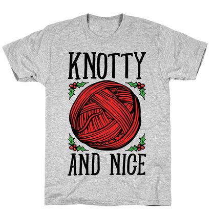 Knotty and Nice Yarn Parody T-Shirt