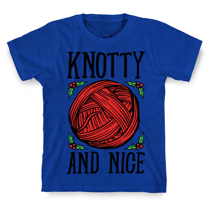 Knotty and Nice Yarn Parody T-Shirt