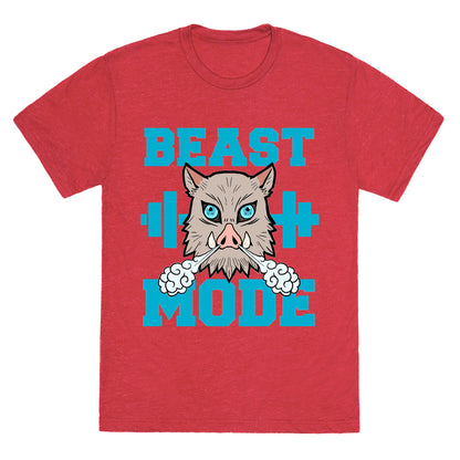 Beast Mode Inosuke Unisex Triblend Tee
