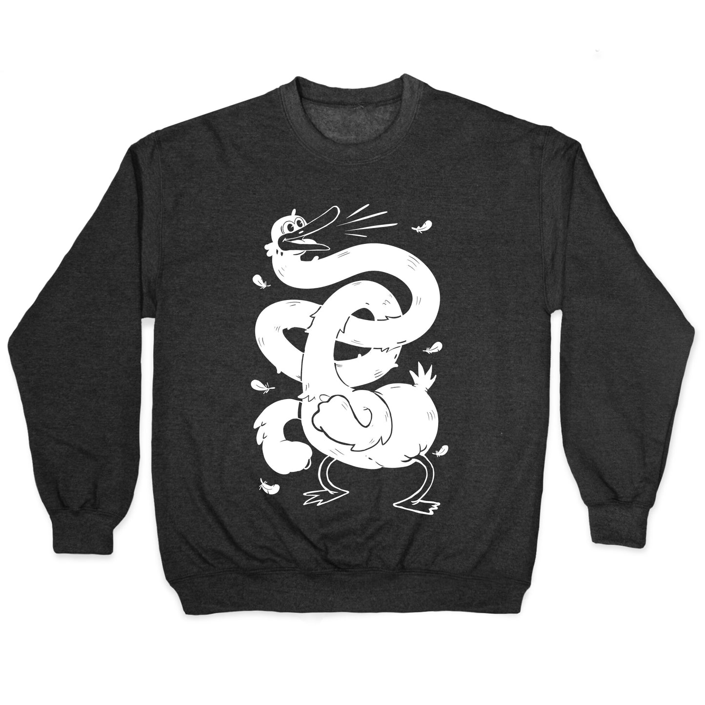 HONKTOBER: Rubber Hose Goose Crewneck Sweatshirt