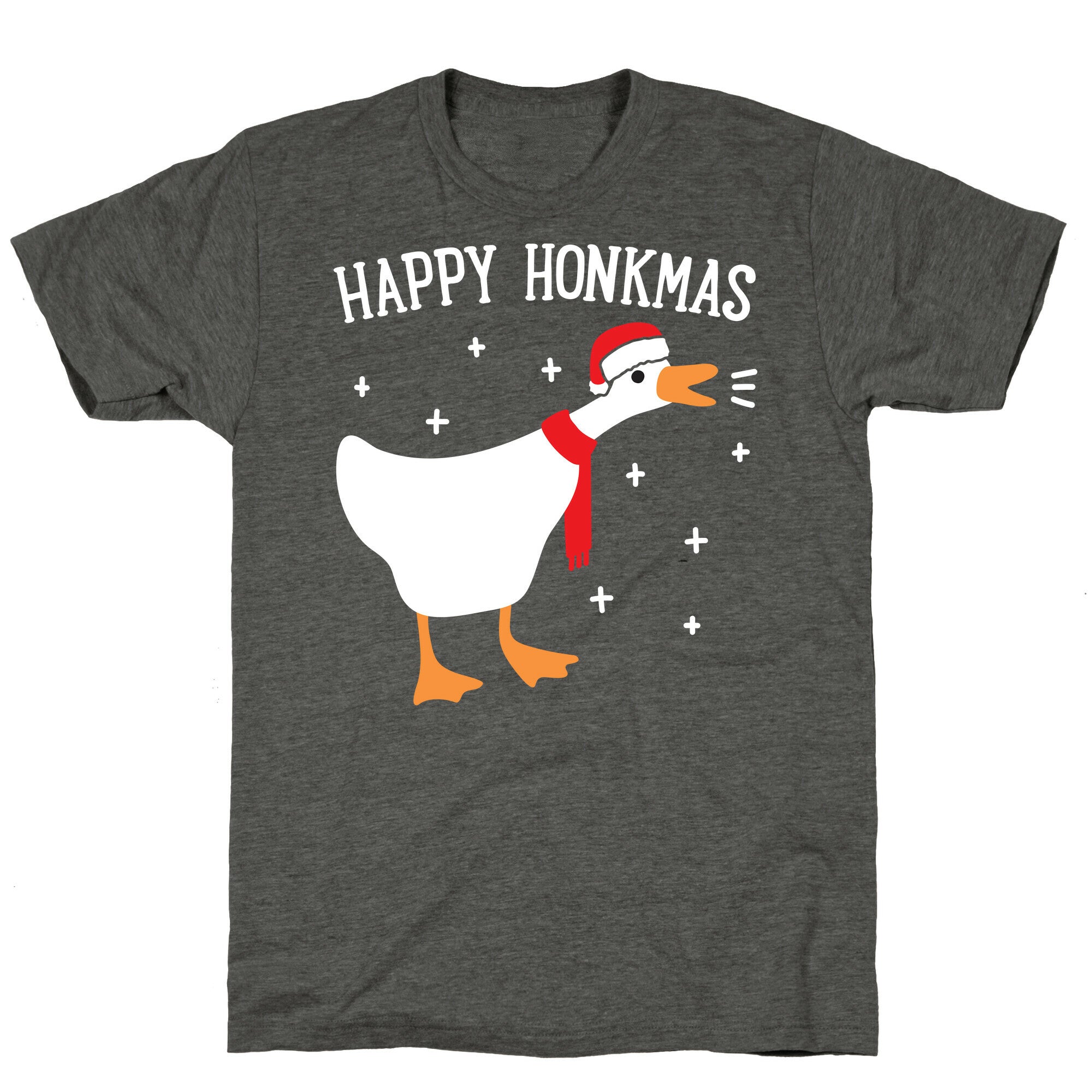 Happy Honkmas Goose Unisex Triblend Tee