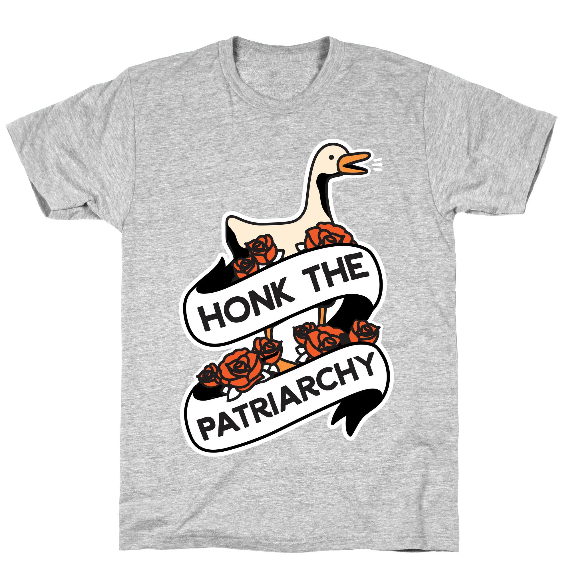 Honk The Patriarchy Goose T-Shirt