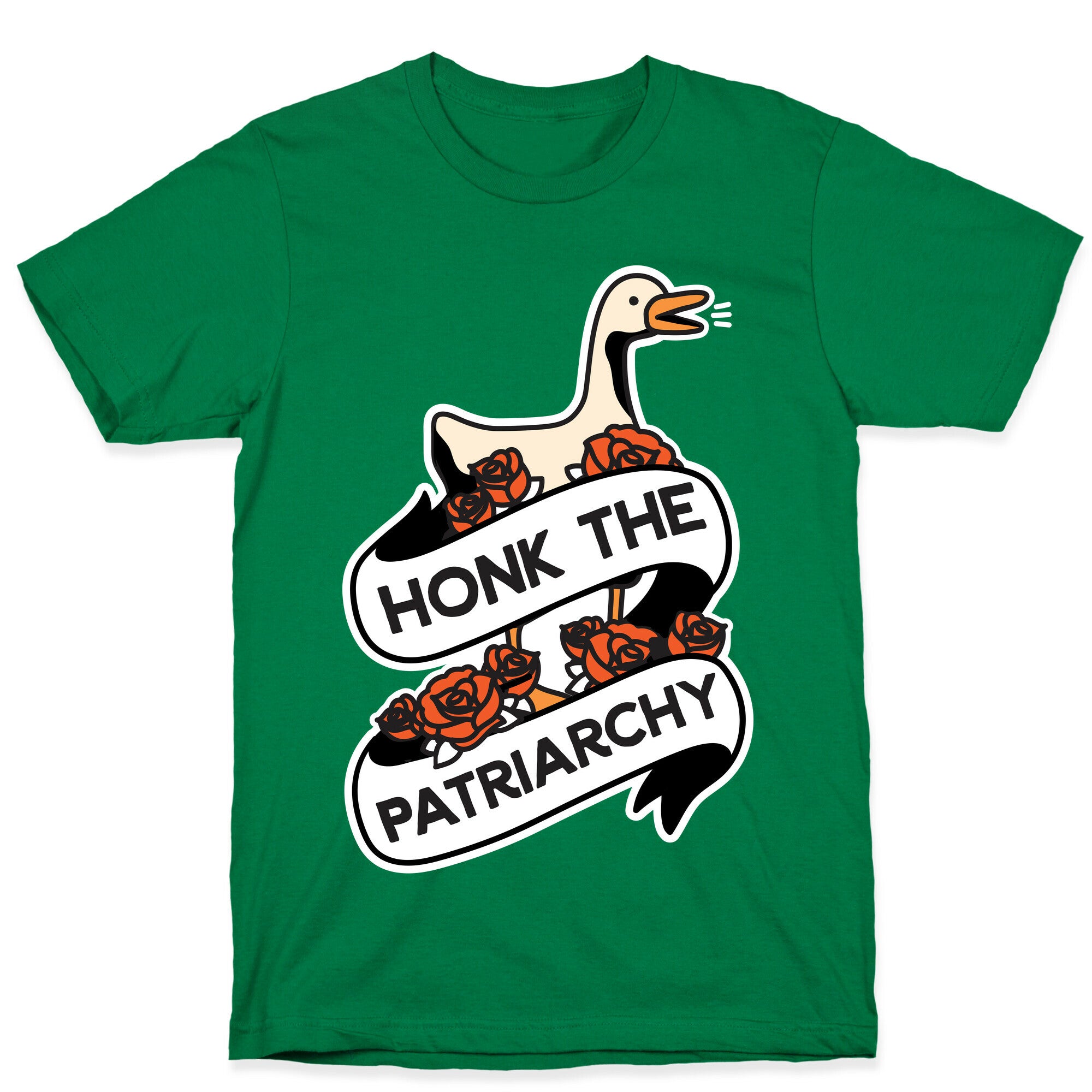 Honk The Patriarchy Goose T-Shirt