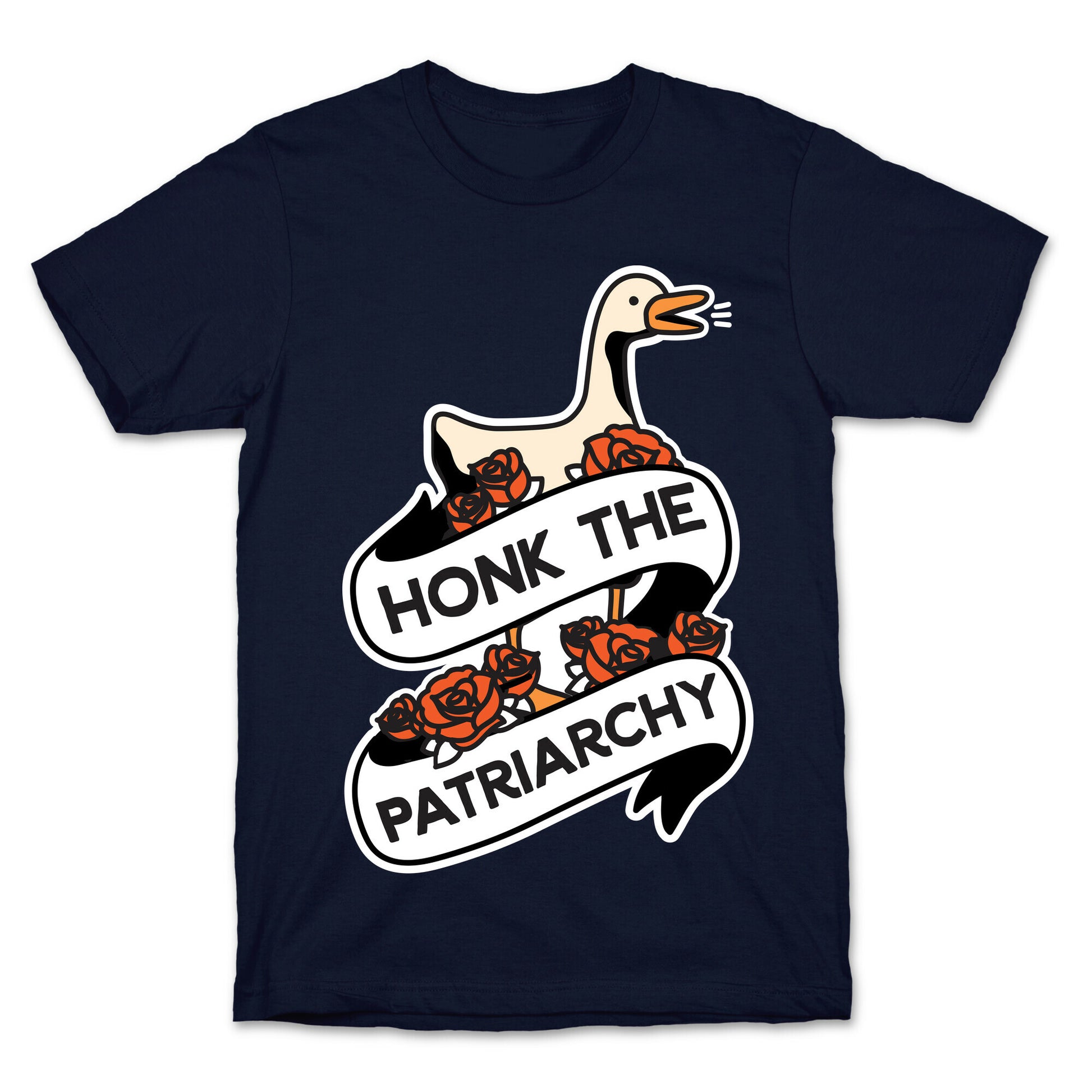 Honk The Patriarchy Goose T-Shirt