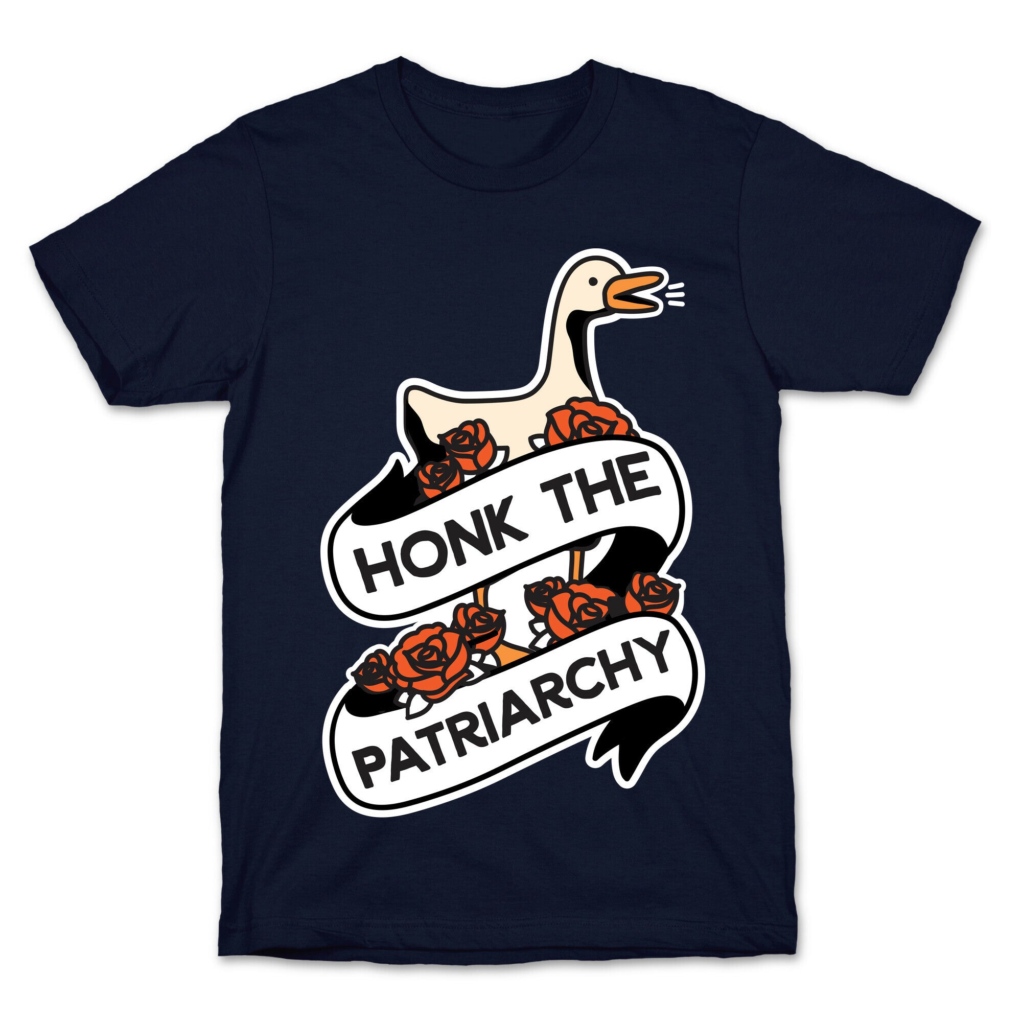Honk The Patriarchy Goose T-Shirt