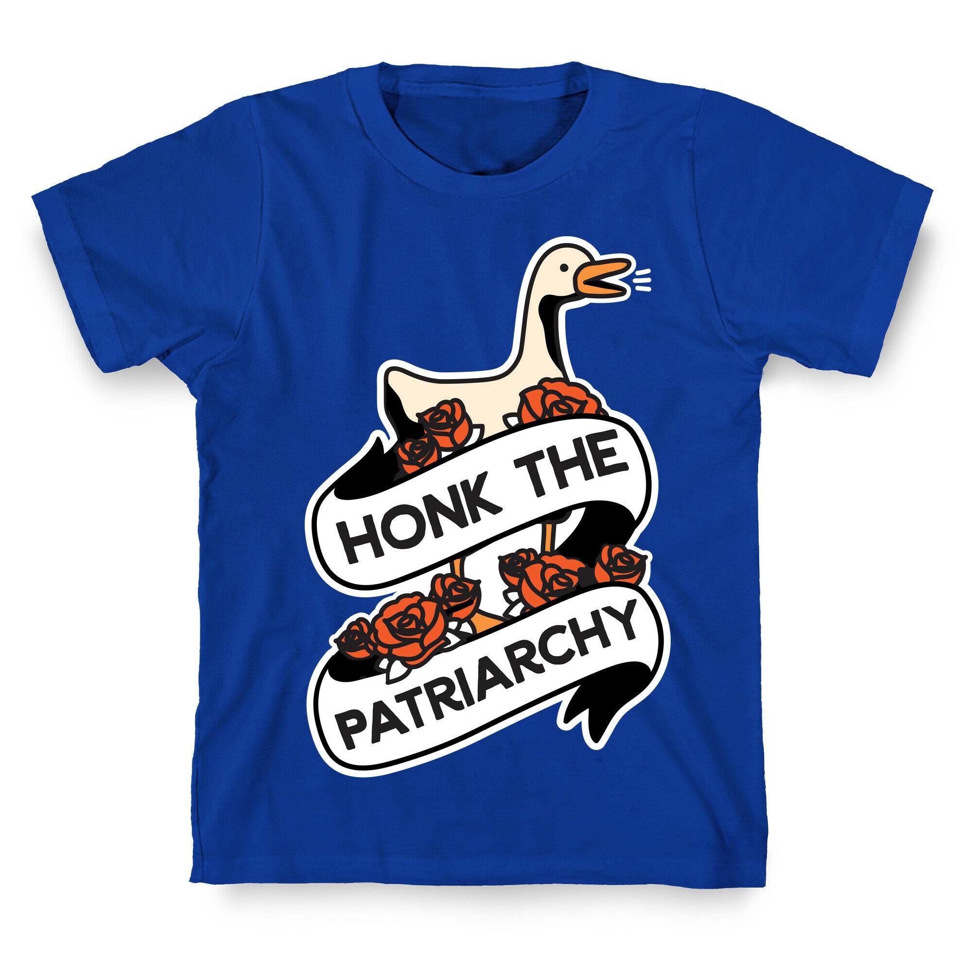 Honk The Patriarchy Goose T-Shirt