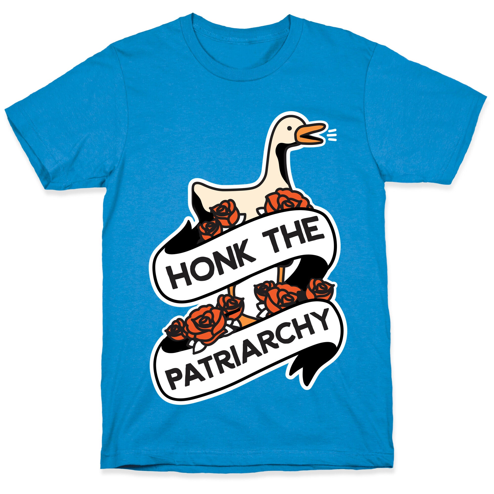 Honk The Patriarchy Goose T-Shirt