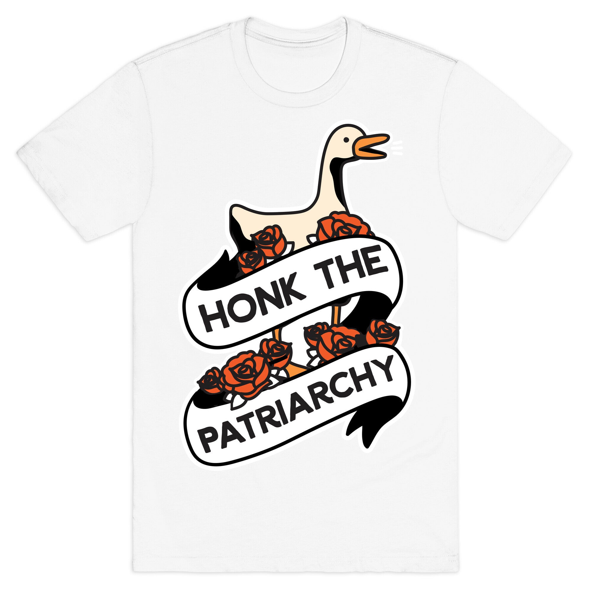 Honk The Patriarchy Goose T-Shirt