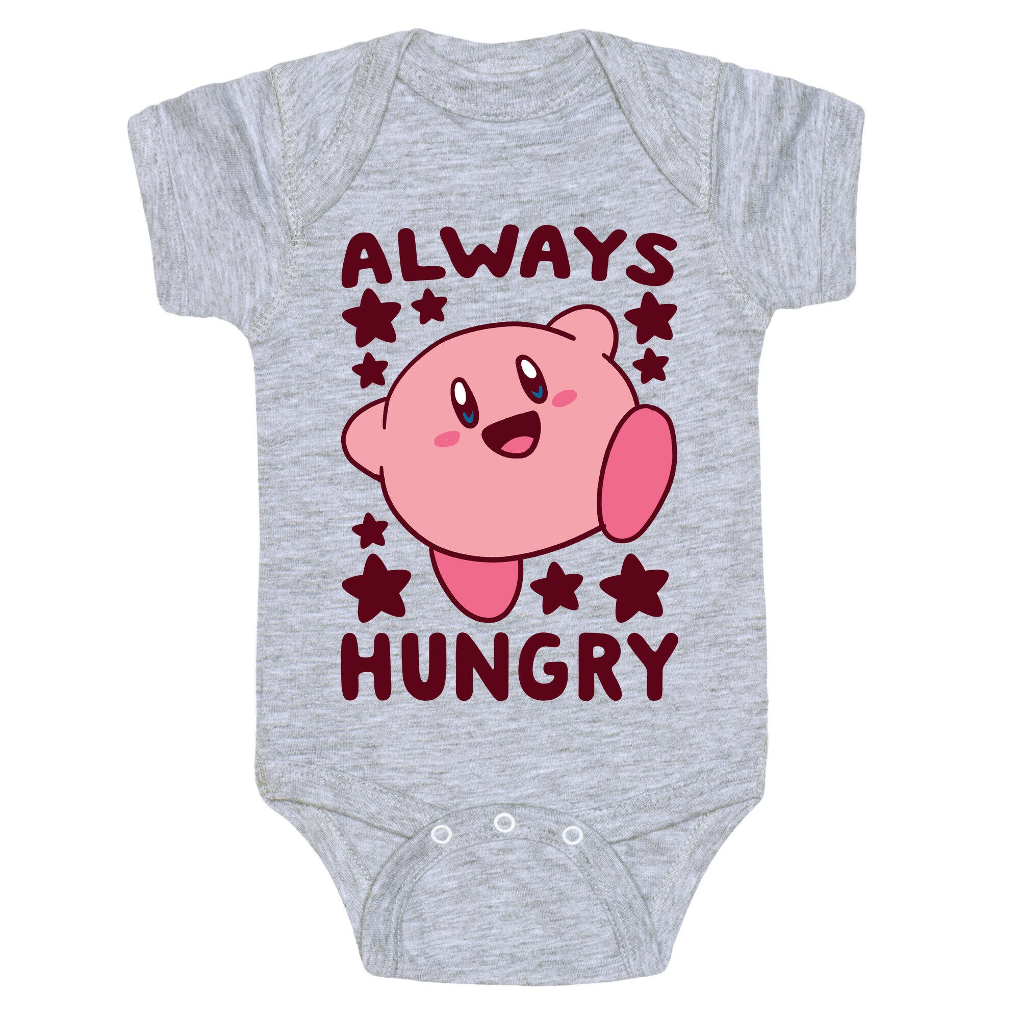 Always Hungry - Kirby Baby One Piece