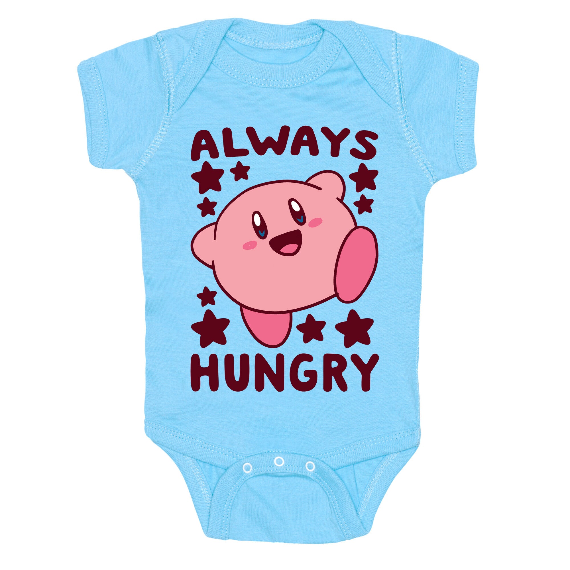 Always Hungry - Kirby Baby One Piece