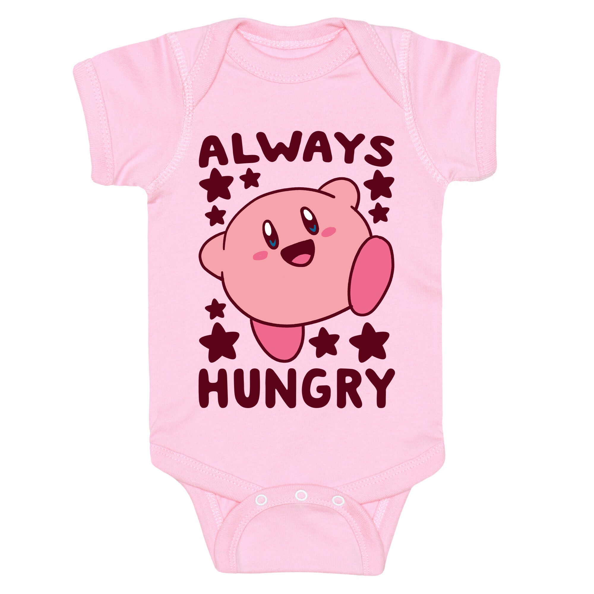 Always Hungry - Kirby Baby One Piece
