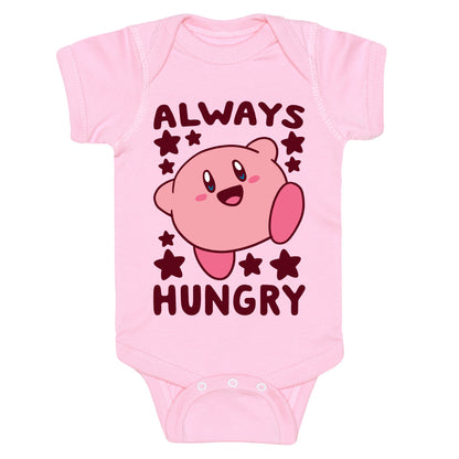 Always Hungry - Kirby Baby One Piece