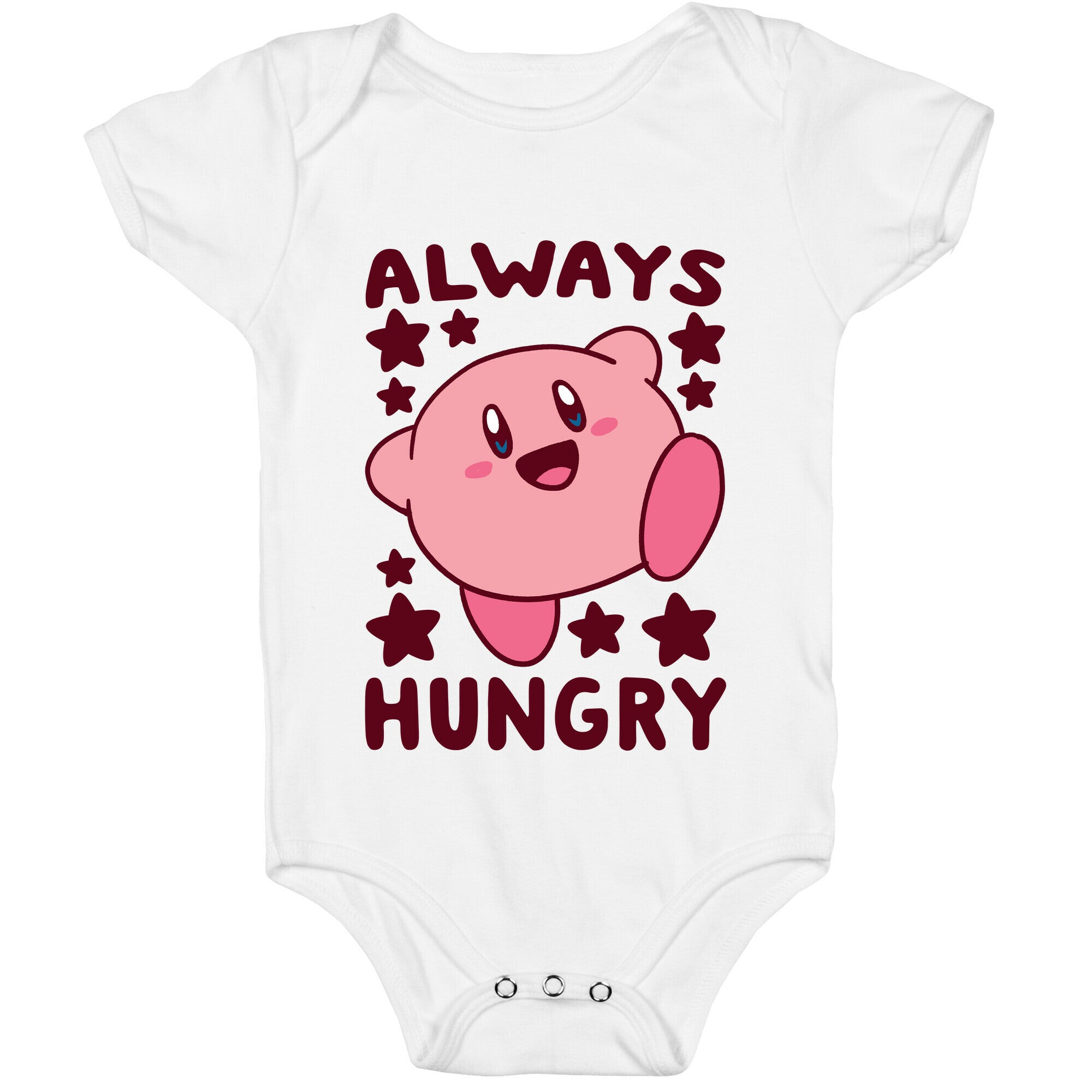 Always Hungry - Kirby Baby One Piece