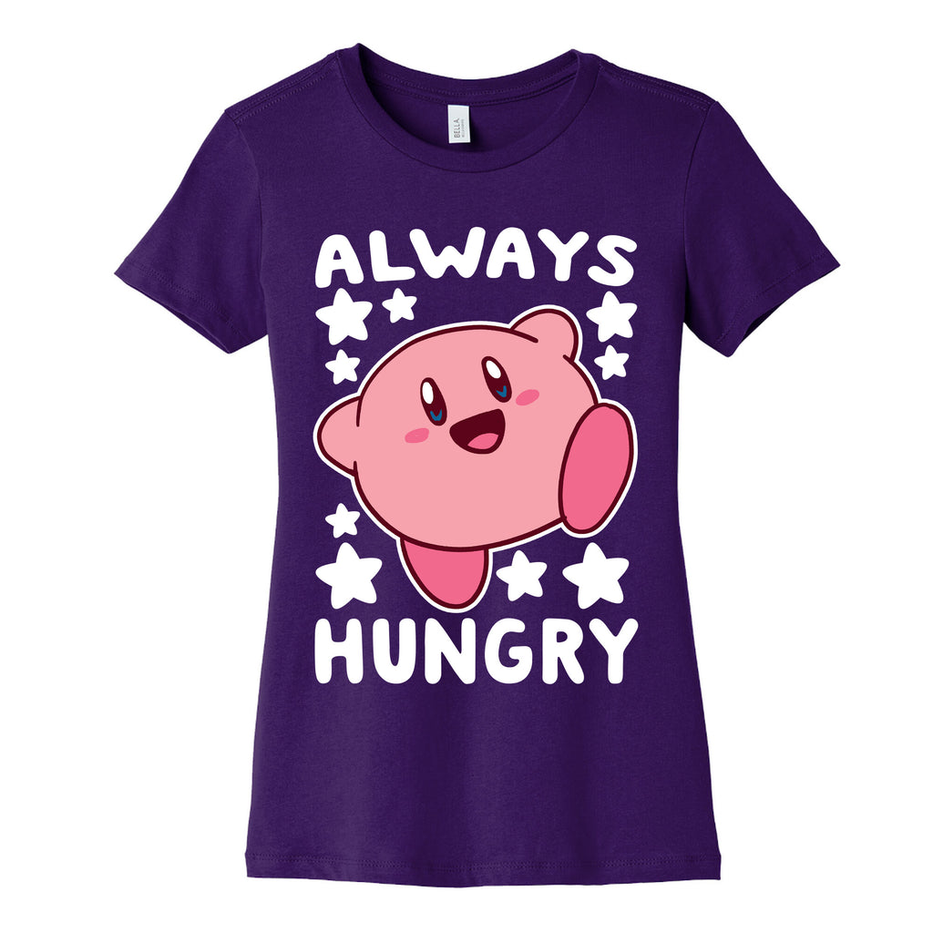 Always Hungry - Kirby Women's Cotton Tee