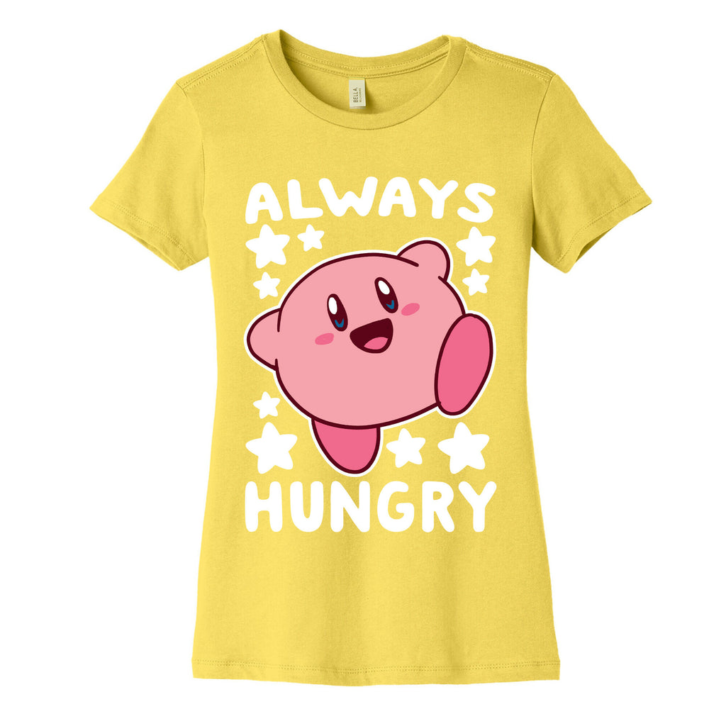 Always Hungry - Kirby Women's Cotton Tee