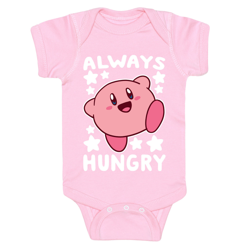 Always Hungry - Kirby Baby One Piece