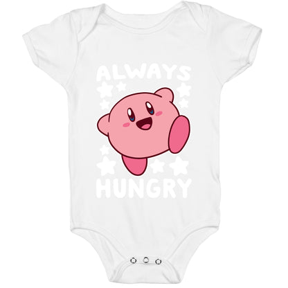 Always Hungry - Kirby Baby One Piece