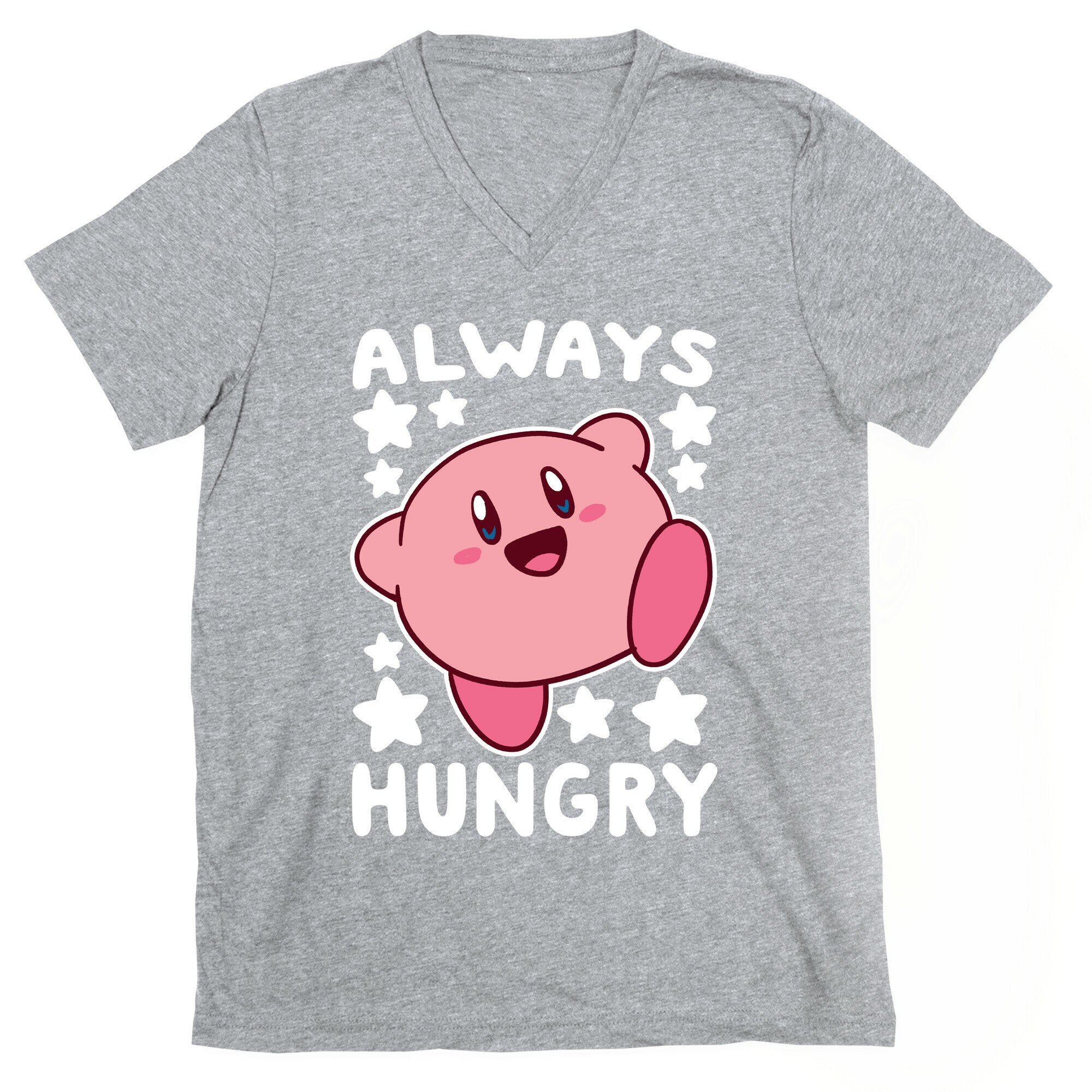 Always Hungry - Kirby V-Neck