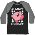 Always Hungry - Kirby Baseball Tee