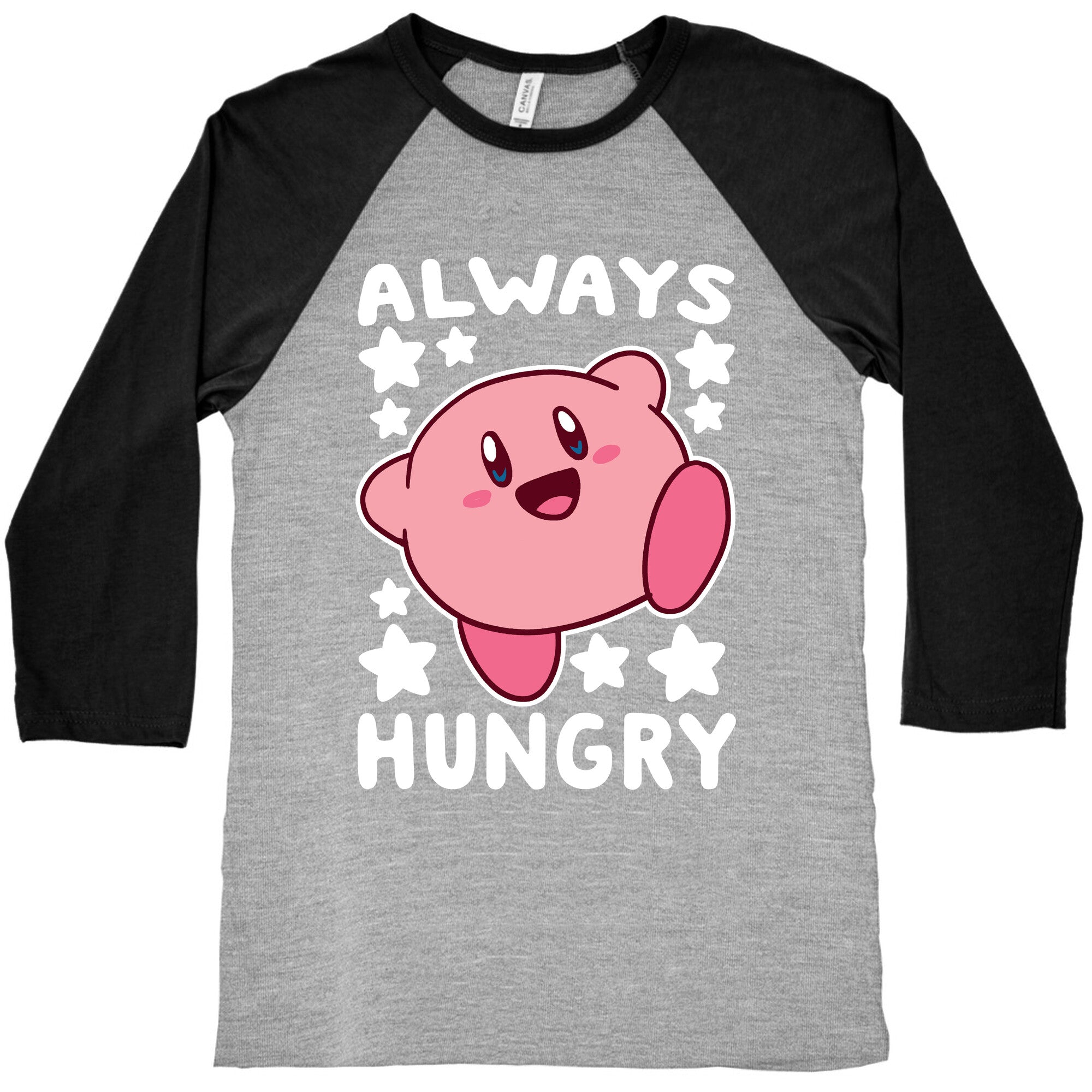 Always Hungry - Kirby Baseball Tee