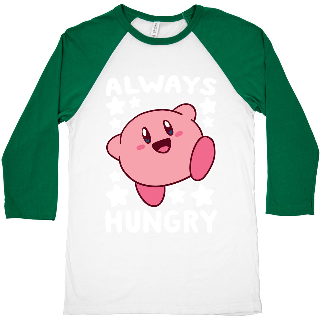 Always Hungry - Kirby Baseball Tee