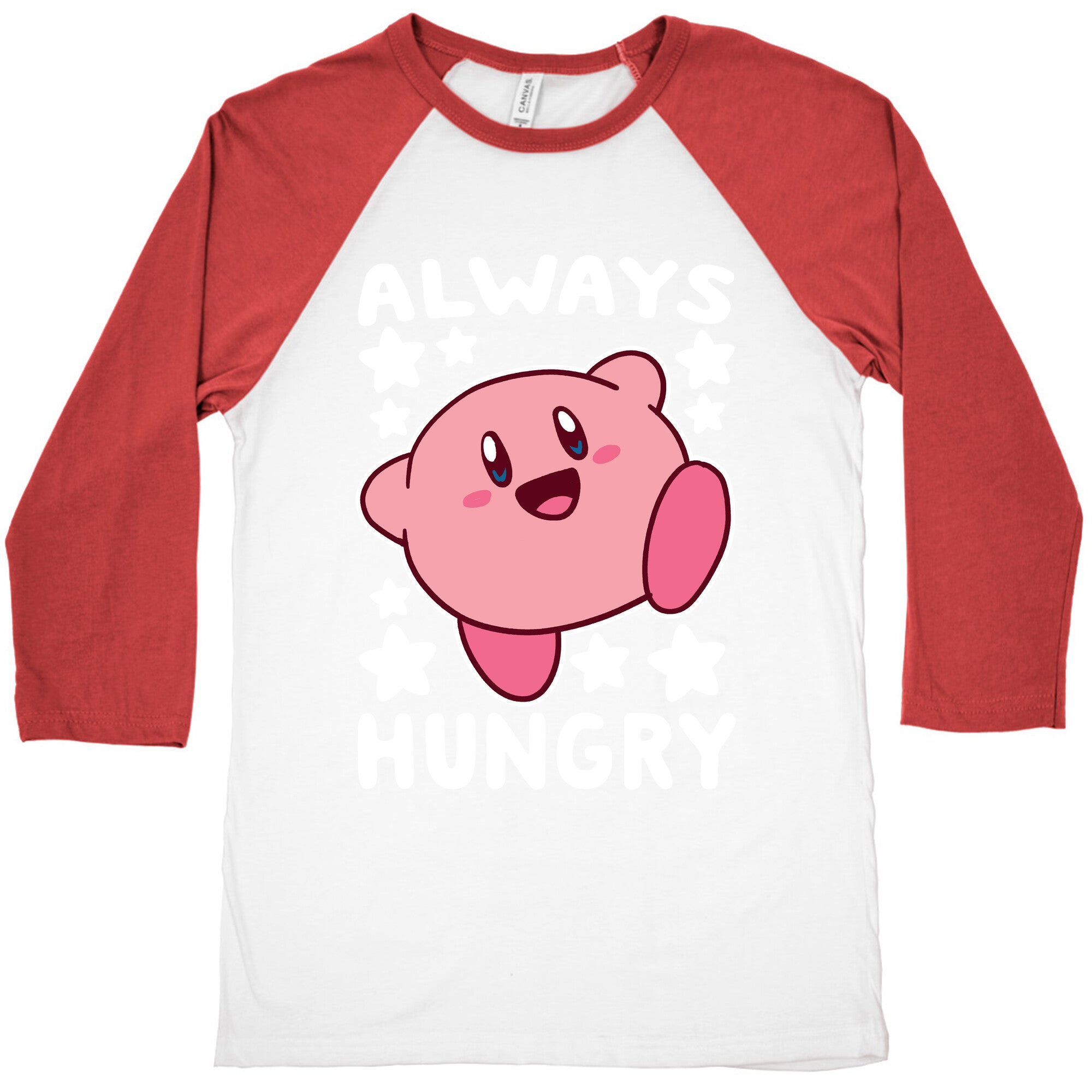 Always Hungry - Kirby Baseball Tee